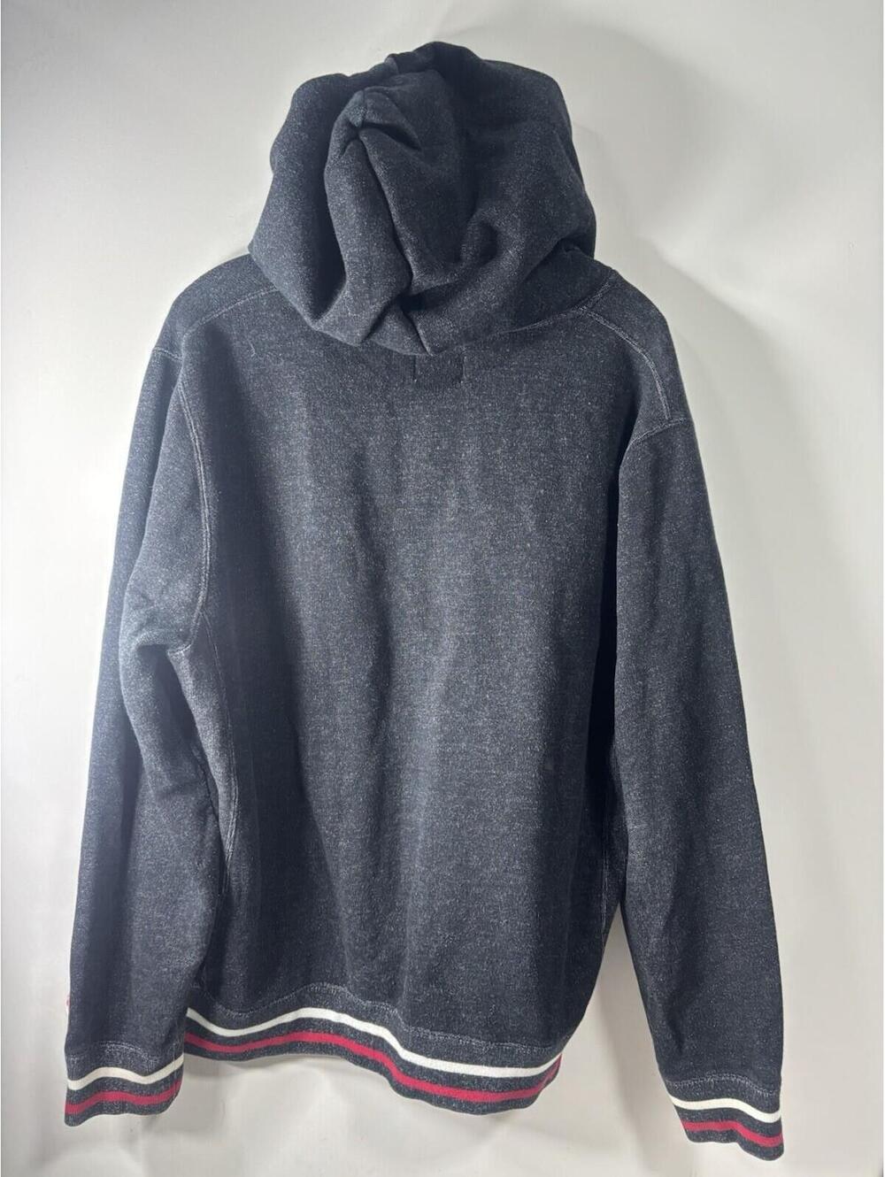 Hudsons Bay Canada Men's L Olympic Hoodie Sweatshirt Grey - Picture 10 of 14